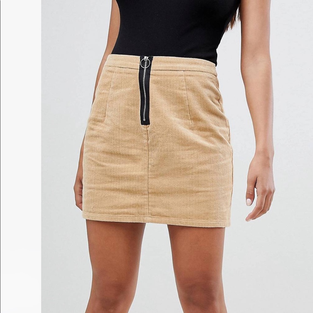 Corduroy skirt
